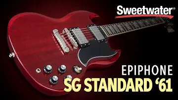 Epiphone SG Standard '61 Electric Guitar Demo