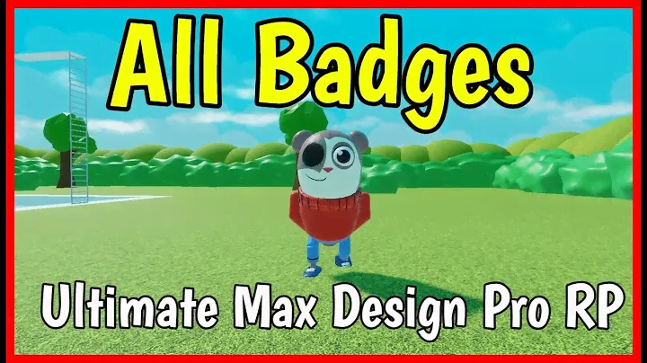 ULTIMATE MAX DESIGN PRO RP ALL BADGES 2024 Roblox