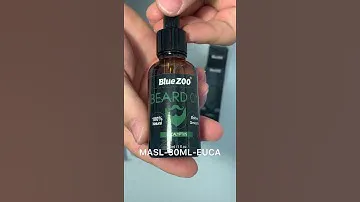 Масло для бороды и усов MASL-30ML-EUCA, 30 мл. Аромат: эвкалипт.